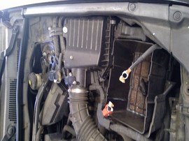 2009 HONDA ACCORD, BLACK, EX-L, 2.4, AT,   A25152